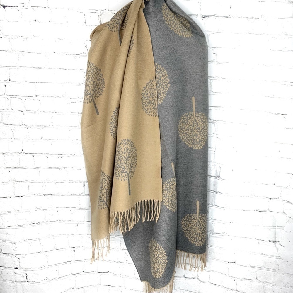 NEW STOCK-Reversble CashmereBlend Scarf/Shawl/Wrap - Picture 5 of 14
